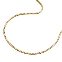 GALLAY Jewellery - Schmuck und Dekoration - Kette 0,7mm Venezianer-Kette 9Kt GOLD 38cm