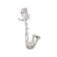 GALLAY Jewellery - Schmuck und Dekoration - Anhänger 16x6mm Blasinstrument Saxofon Silber 925